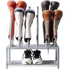 Shoe rack for deals tall boots